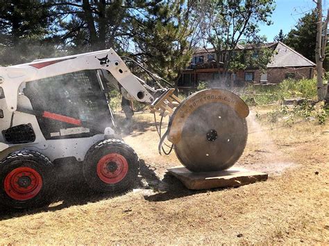 wheel saw skid steer rebar|Highest Quality Skid Steer Saw Attachment .